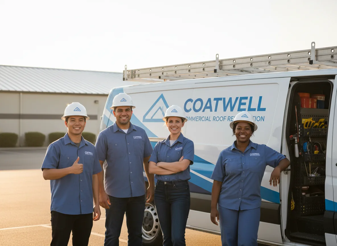 Commercial roof coating company in Milford, DE
